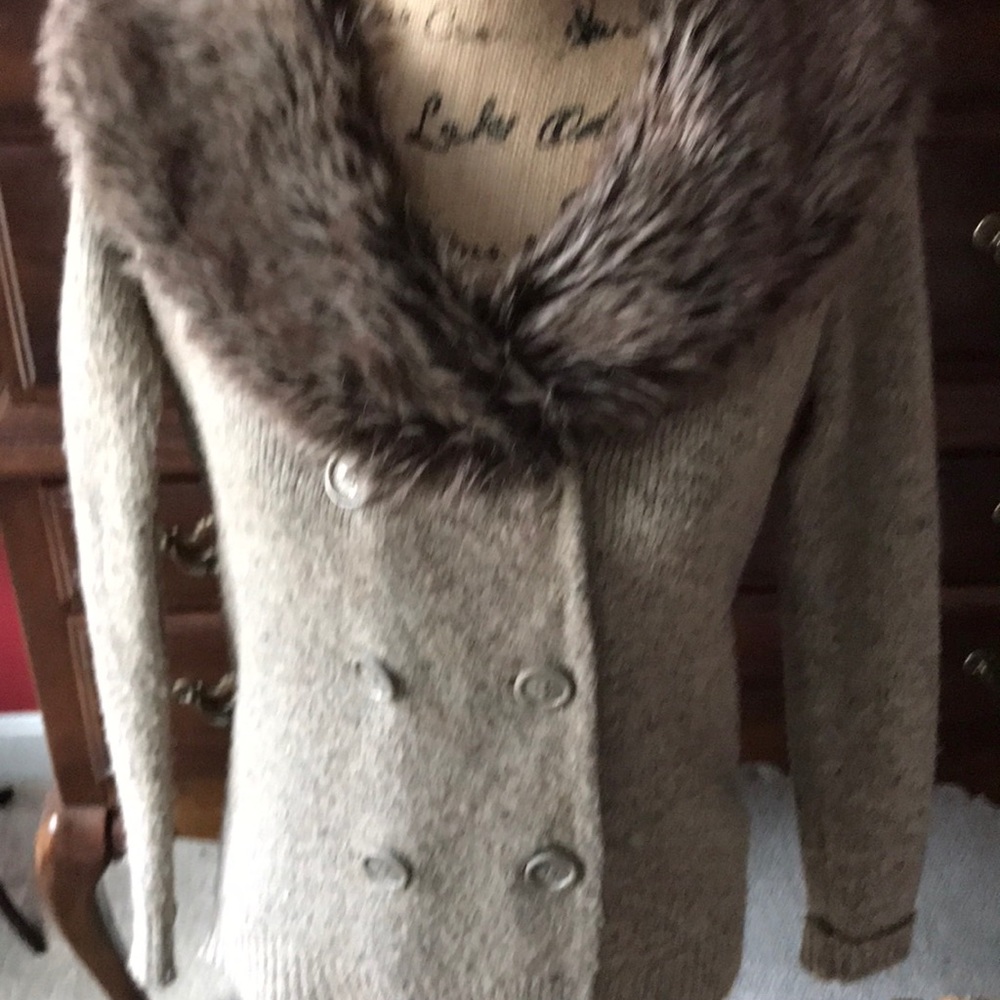 Forever 21 Boutique double breasted sweater.